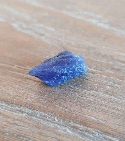 Rough 10.52ct  Tanzanite Purplish Blue 100% Natural