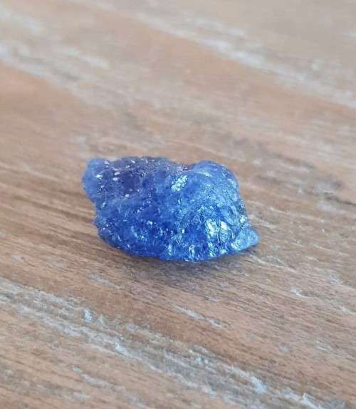 Rough 10.52ct  Tanzanite Purplish Blue 100% Natural