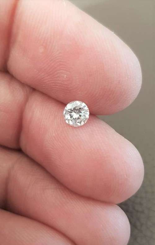 Certified Diamond 0.52cts D/SI1 Round Brilliant
