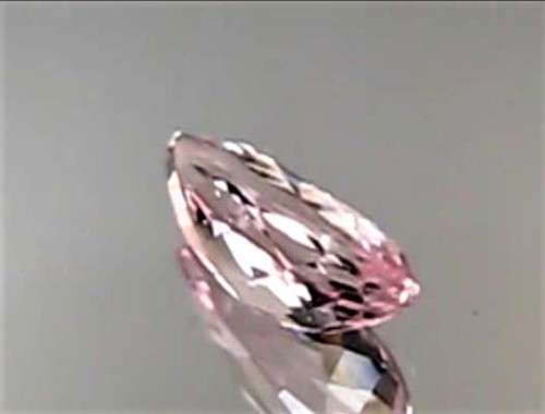 1.69CT FANTASTIC PEAR CUT BRAZILIAN UNTREATED PINK MORGANITE LOOSE GEMSTONE