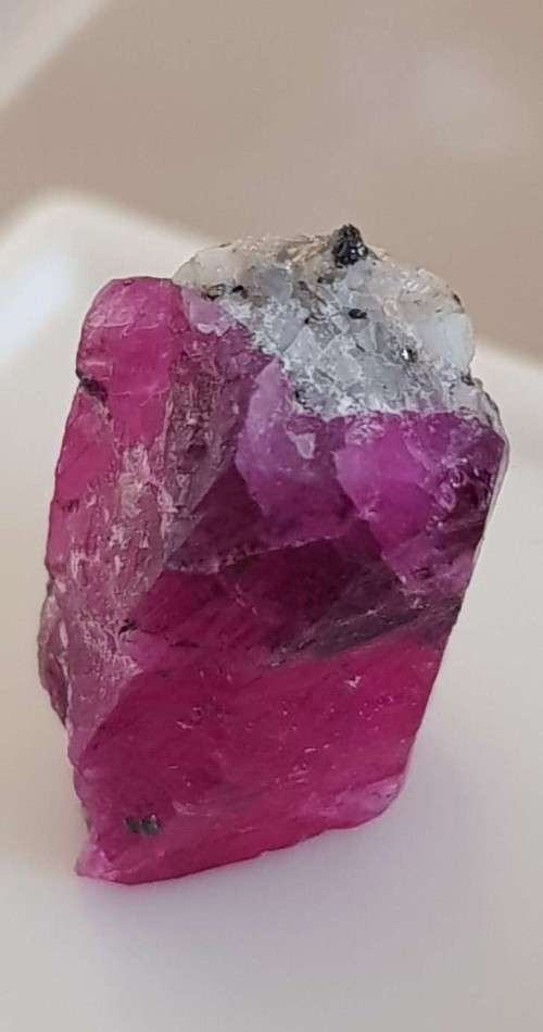 9.40ct. Rough Ruby Natural Top Blood Red Madagascar Pinkish Red