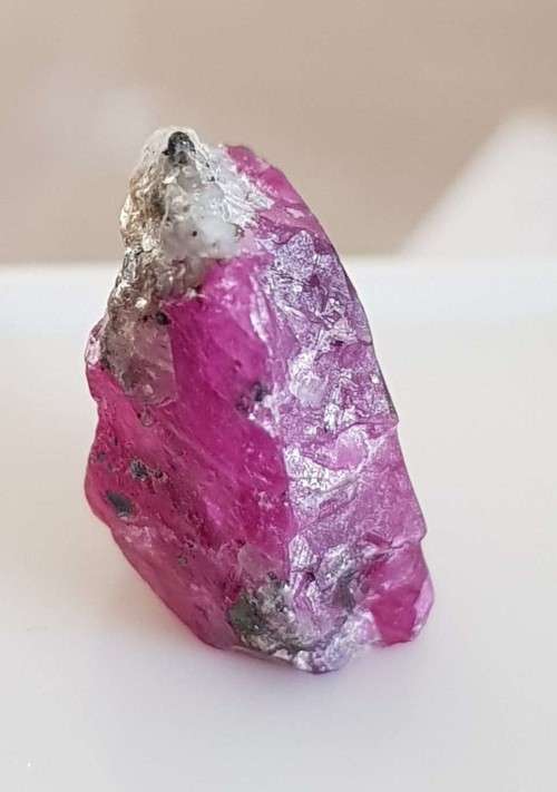 9.40ct. Rough Ruby Natural Top Blood Red Madagascar Pinkish Red