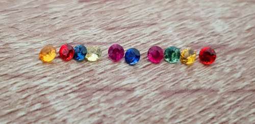 Sapphire Round Diamond Cut  2.9 mm.1Pcs.Fancy Color Africa