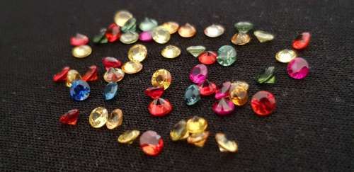 Sapphire Round Diamond Cut  2.9 mm.1Pcs.Fancy Color Africa