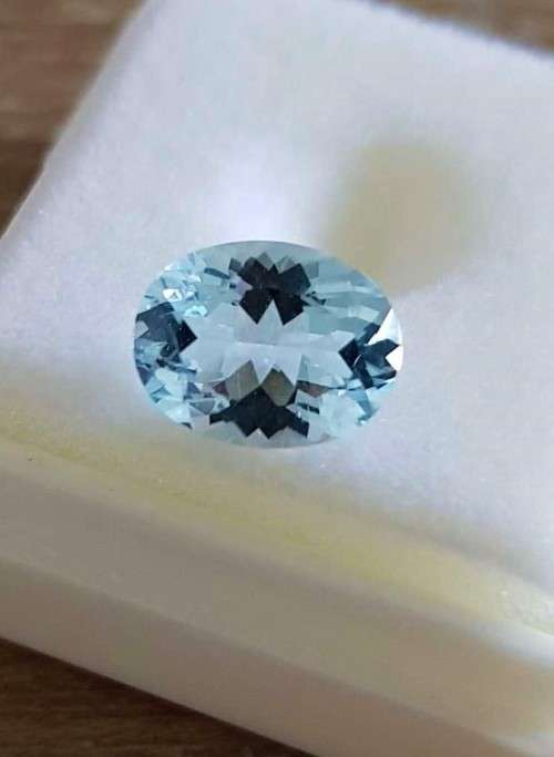 Aquamarine 1.52Cts Oval Ct