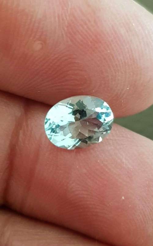 Aquamarine 1.52Cts Oval Ct