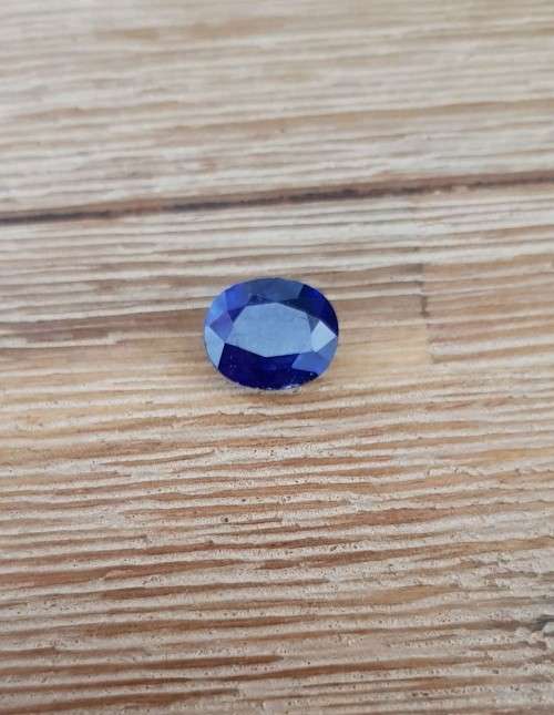 5.54Cts  BLUE SAPPHIRE 0VAL LOOSE GEMSTONE