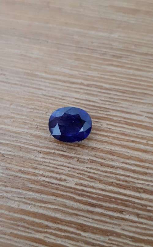 5.54Cts  BLUE SAPPHIRE 0VAL LOOSE GEMSTONE