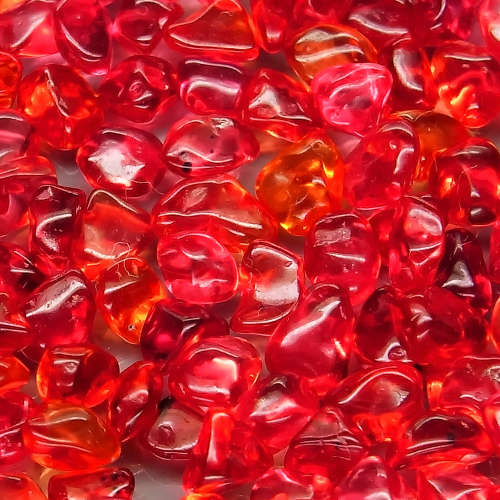 Imperial Red Sapphire  0.56Ct.4x2.5-5x3.5mm Unshape Cabochon Ravishing!