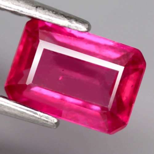 1.17Ct. Ruby Natural Octagon Facet Reddish Pink