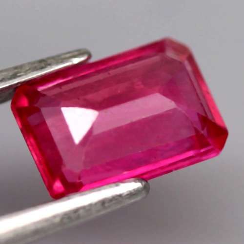 1.17Ct. Ruby Natural Octagon Facet Reddish Pink