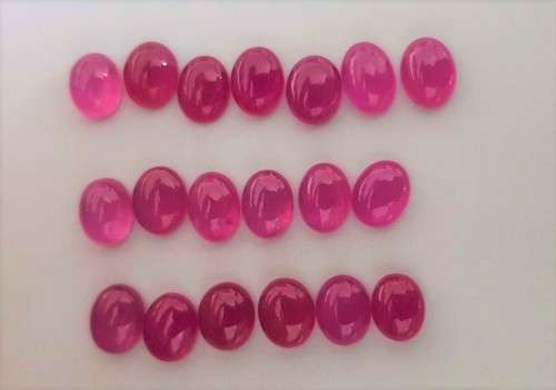 Red Ruby Natural Oval Cabochon 1Pcs/1.30Cts Mozambique