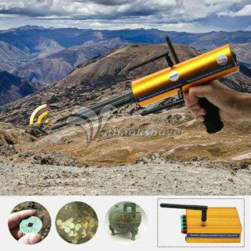 Long Range 3D Metal Detector With 5 pieces Antenna Gold Metal & Diamond Detector