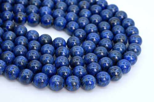 Lapis Lazuli Beads Grade A Genuine Natural Gemstone  12MM