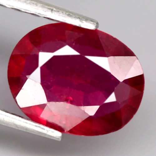 1.48 Ct. Ruby Natural Oval Facet Top Blood Red Lovely Madagascar
