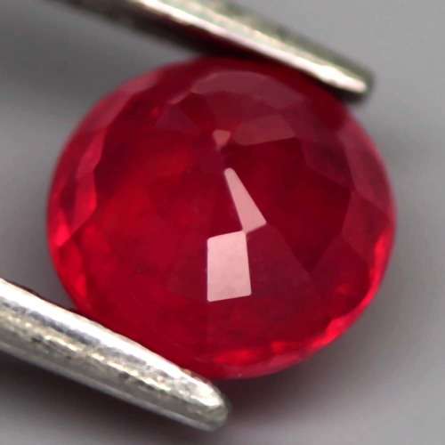1.13 Ct. Ruby Natural Round Facet Top Blood Red Lovely Madagascar