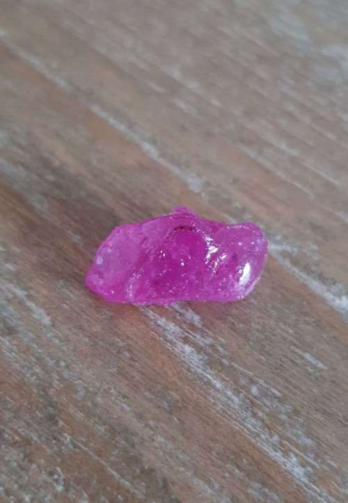 24.33 Ct. Rough Ruby Natural Pinkish  Mozambique