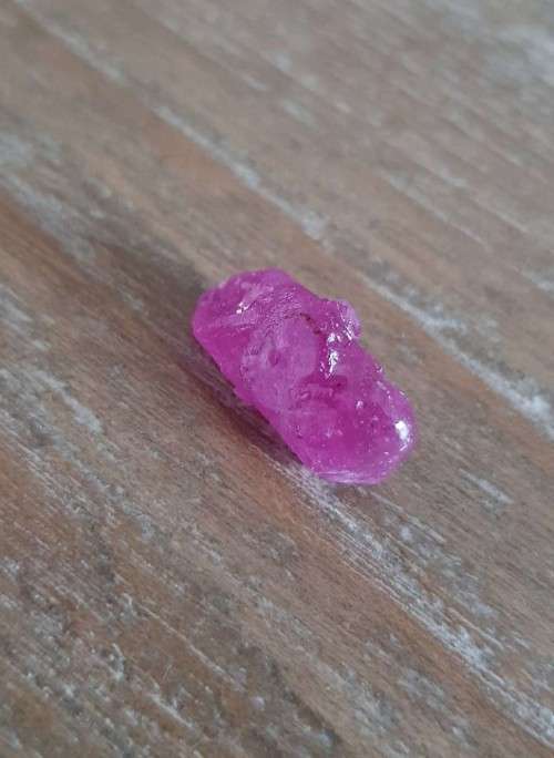 24.33 Ct. Rough Ruby Natural Pinkish  Mozambique