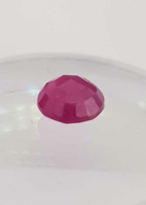 1.89Ct. Ruby Rose Cut Top Blood Red