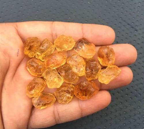 Natural Citrine Gemstone Stone Size 14-16 MM ,Loose citrine,Rough citrine