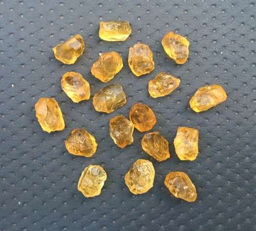 Natural Citrine Gemstone Stone Size 14-16 MM ,Loose citrine,Rough citrine