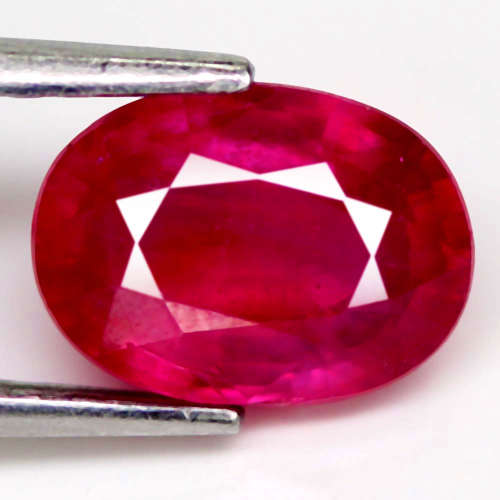2.56 Ct. Ruby Natural OVAL Facet Top Blood Red Alluring Madagascar