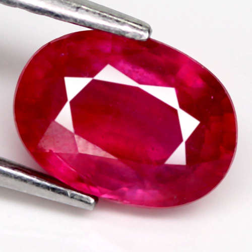 2.56 Ct. Ruby Natural OVAL Facet Top Blood Red Alluring Madagascar
