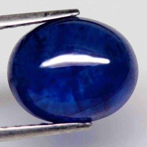 5.58 Ct. Sapphire Natural Oval Cabochon Cornflower Blue