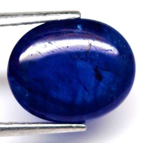 5.58 Ct. Sapphire Natural Oval Cabochon Cornflower Blue