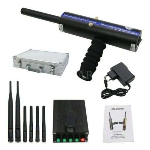 Long Range 3D Metal Detector With 6 pieces Antenna Gold Metal and Diamond Detector