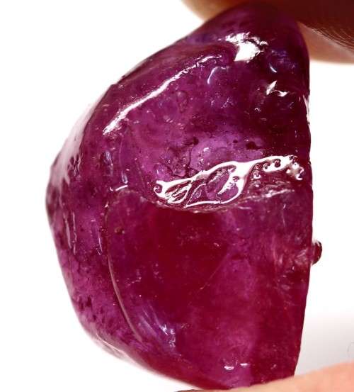 24.60Ct. Rough Ruby Natural Top Blood Red Fabulous Madagascar