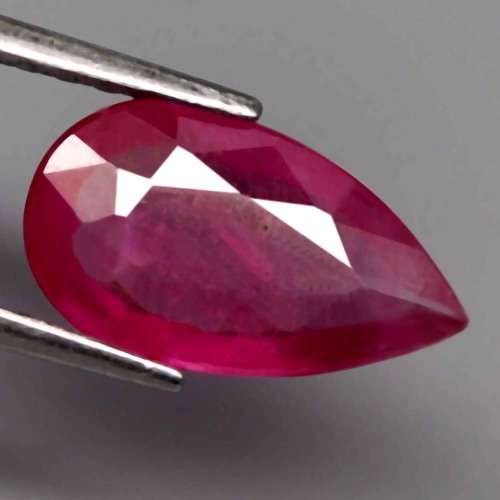 2.14Ct. Ruby Natural OVAL Facet Top Blood Red Madagascar