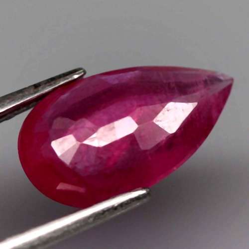 2.14Ct. Ruby Natural OVAL Facet Top Blood Red Madagascar
