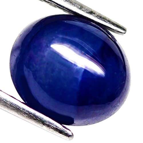 4.03Cts NATURAL BLUE SAPPHIRE 0VAL LOOSE GEMSTONE