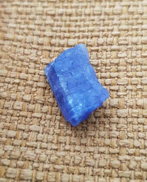 Tanzanite Rough 18.15ct  Purplish Blue 100% Natural