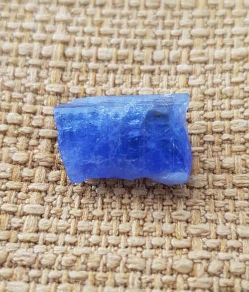 Tanzanite Rough 18.15ct  Purplish Blue 100% Natural