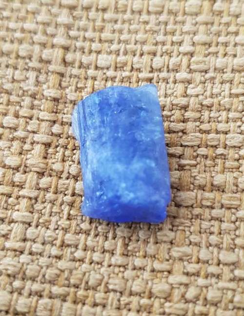 Tanzanite Rough 18.15ct  Purplish Blue 100% Natural