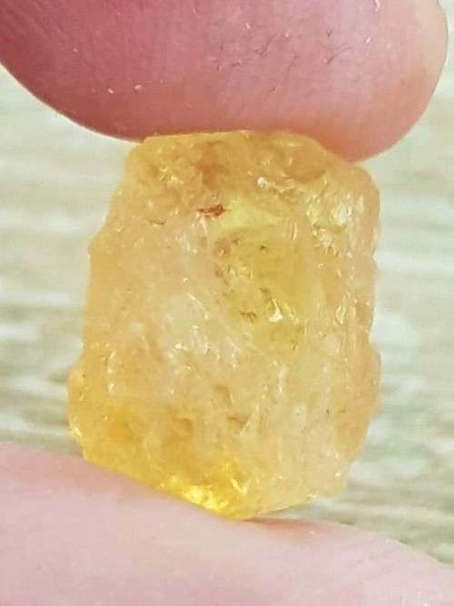 Natural Citrine Gemstone 12.74CTS Size 14-16 MM ,Loose Citrine,Rough