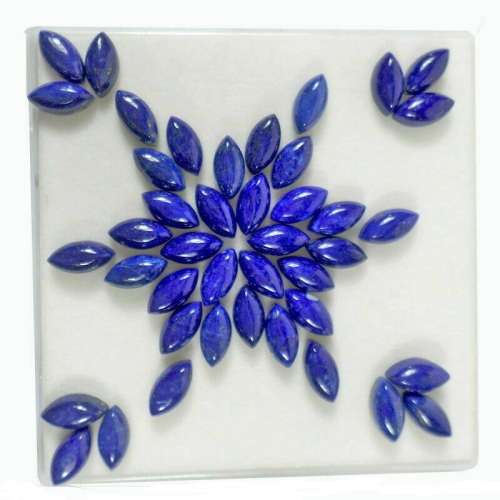 LAPIS LAZULI 12x6mm GEMSTONES 7X9 MM Marquise Cut  NATURAL