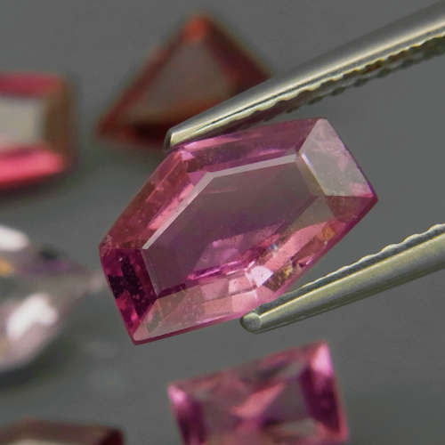 Fancy Color Spinel Myanmar 6Pcs/5.24Ct Fancy Shape 6x4 to9.5x6mm.