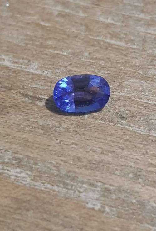 Purplish Blue Tanzanite 0.55Ct.Ravishing Color & Full Sparkling! Natural Tanzania