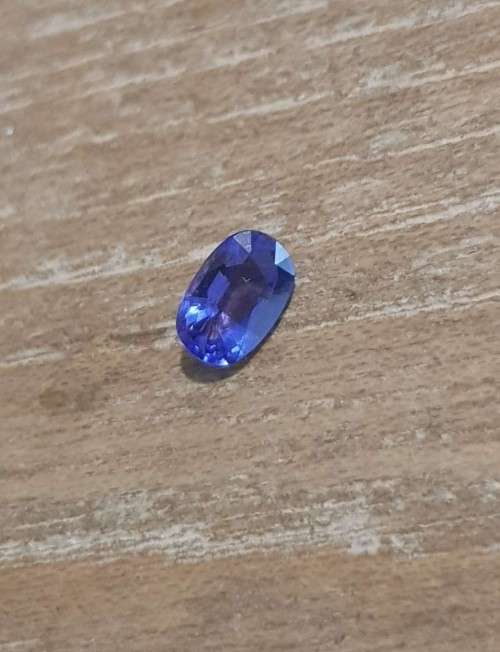 Purplish Blue Tanzanite 0.55Ct.Ravishing Color & Full Sparkling! Natural Tanzania