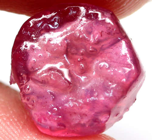 11.58 Ct. Rough Ruby Natural Reddish Pink Lovely Mozambique