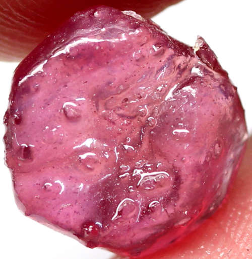11.58 Ct. Rough Ruby Natural Reddish Pink Lovely Mozambique