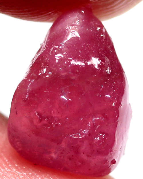 12.89 Ct. Rough Ruby Natural Reddish Pink Captivating Mozambique