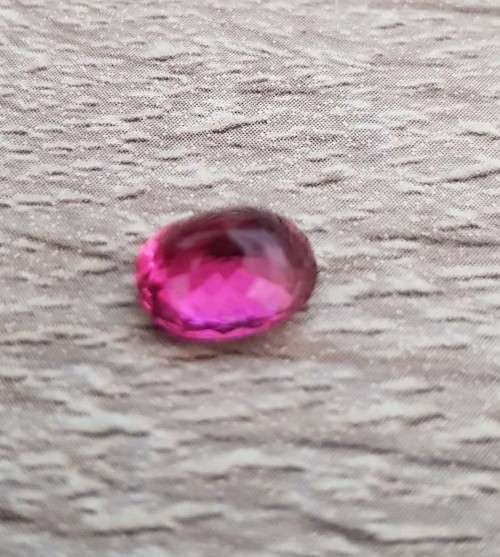 2.66Ct.Hot Pink Tourmaline **Rubellite**Beautiful Color & Full Sparkling! Natural