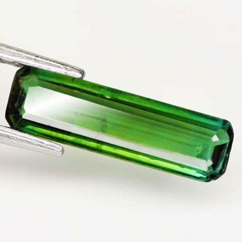 1.07 Ct. Unheated TourmalineNatural Octagon Facet Green Shinning Nigeria