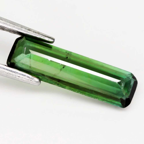 1.07 Ct. Unheated TourmalineNatural Octagon Facet Green Shinning Nigeria