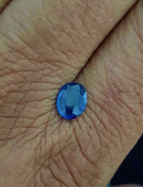1.73 Ct. Sapphire Natural Oval Facet Blue Colour