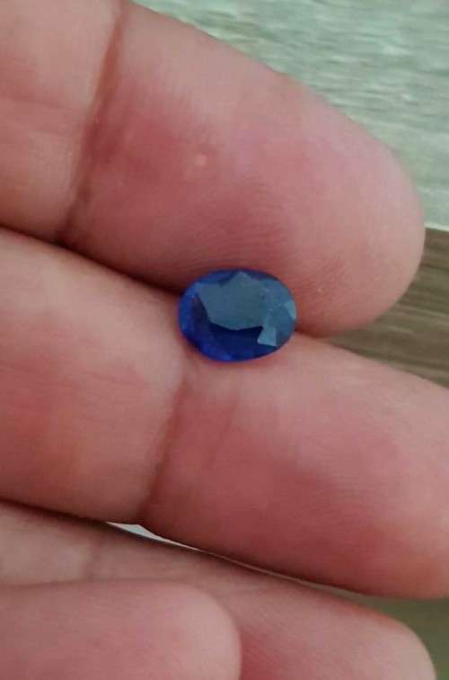 1.73 Ct. Sapphire Natural Oval Facet Blue Colour